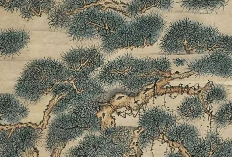 歷代名家畫(huà)松樹(shù)山水畫(huà)圖卷（超多圖）